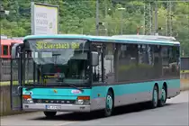 . Setra 319 UL wartet am Bahnhof von Dillenburg auf Fahrg�ste 26.05.2014
