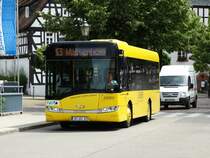 VIABus Solaris Urbino 8,9 der Stadtwerke Bad Vilbel als VilBus am 11.06.14