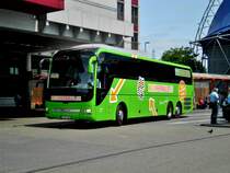 MAN Lion's Coach der Firma MEINFERNBUS.de nach Berlin am Hauptbahnhof Köln.(11.6.2014) 
