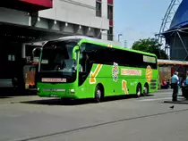 MAN Lion's Coach der Firma MEINFERNBUS.de nach Berlin am Hauptbahnhof Köln.(11.6.2014) 
