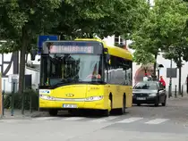 VIABus Solaris Urbino 8,9 am 11.06.14 in Bab Vilbel als VilBus auf der 60