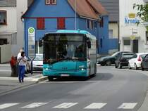 Solaris Urbino der VGF am 11.06.14 in Bad Vilbel auf der Linie 30