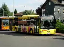 MAN Niederflurbus 3. Generation (Lion's City) auf der Linie SB38 nach Ennepetal Busbahnhof am S-Bahnhof Hattingen Mitte.(31.5.2014) 
