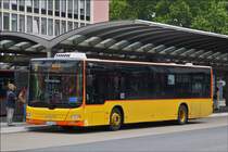 . MAN Lion's City am Bahnhof in Koblenz fotografiert am 27.05.2014.