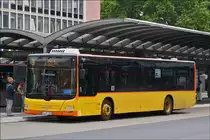 . MAN Lion's City am Bahnhof in Koblenz fotografiert am 27.05.2014.