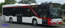 Eines der neuesten Flagschiffe der UVG-Flotte ist dieser Mercedes-Benz Citaro C2 LE-Ü, hier beim ZOB Schwedt/Oder am 12.06.2014.