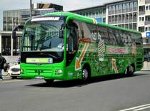 MAN Lion's Coach der Firma MEINFERNBUS.de nach Braunschweig am Hauptbahnhof Köln.(11.6.2014) 
