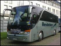 Setra 411 HD von Heideker aus Deutschland in Bergen am 19.06.2013