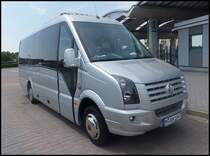 VW Crafter Vorfhrwagen der RPNV in Bergen am 19.06.2013