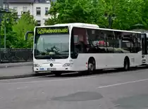 Mercedes-Benz O 530 II (Citaro Facelift) auf der Linie 626 nach Radevormwald Busbahnhof am S-Bahnhof Wuppertal Oberbarmen.(17.6.2014) 
