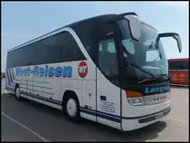 Setra 415 HD von West-Reisen aus Deutschland im Stadthafen Sassnitz am 19.06.2013