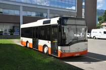 AMSA, Balerna. Solaris Urbino 8.9 (Nr.23) in Manno, VIT SA. (29.7.2012)