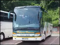 Setra 416 GT-HD von Peters-Reisen aus Deutschland im Stadthafen Sassnitz am 19.06.2013