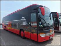 Setra 417 GT-HD von BBS Reisen aus Deutschland im Stadthafen Sassnitz am 19.06.2013