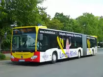 Mercedes Citaro III G Euro 6  Stadtverkehr Tübingen , Tübingen HBf/ZOB 21.06.2014