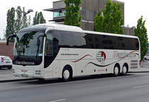 MAN Lion`s Coach von  Dardenne-Reisen  am Bahnhof Euskirchen - 01.03.2014