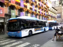 Castrosua City Versus im spanischen Toledo, plaza Zocodover, am 19. Juni 2014.
