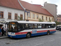 Conecto C von ČSAD Jindřichův Hradec (Mitglied von ICOM Transport) auf der Stadtlinie in Jindřichův Hradec. (20.06.2014)
