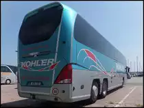 Neoplan Cityliner von Kohler aus Deutschland im Stadthafen Sassnitz am 20.06.2013