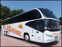 Neoplan Cityliner von ETK-Reisen aus Deutschland im Stadthafen Sassnitz am 20.06.2013