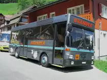 Brander, Bütschwil. MAN SM152 (SG 5'729) in Krinau, Rössli. (16.5.2009)