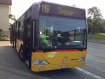 Mercedes Citaro BL 170'214 (2001) der Regie Laufen am 25. Juni 2014 in Nunningen. An diesem Tag war neben dem 214er auch der BL 170'163 in der Region Nunningen im Einsatz. 