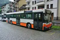 Milit�rtransport Airolo: MB 405N *UR 9345*, ex. BSU Nr. 65, in Airolo, 29.06.2014. 