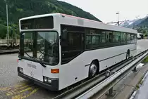 Milit�rtransport Airolo: MB 405N, ex. BSU Nr. 63, in Airolo, 29.06.2014. 