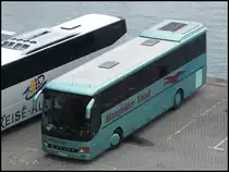 Setra 315 GT-HD von Mansfelder Land aus Deutschland im Stadthafen Sassnitz am 23.06.2013