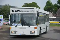 B-AA 944 heute nicht auf SEV Fahrt sondern als Shuttle Service für die ILA 2014 am 23.05.2014 unterwegs.