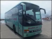 Setra 315 GT-HD von Mansfelder Land aus Deutschland im Stadthafen Sassnitz am 23.06.2013