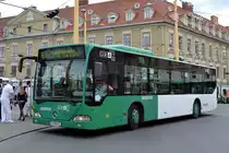 MB Citaro WN 86 als Linie E am Jakominiplatz, 21.06.2014.