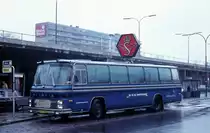 De Blaa Omnibusser AX 95.139 (Scania BF8054/Ørum-Petersen) S-Bf Lyngby am 29. Dezember 1973. 