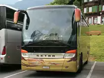 Setra S 411 HD (ehem.  Gössi ), Grindelwald/Schweiz 28.06.2014
