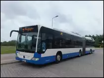 Mercedes Citaro II GDH der Rostocker Stra�enbahn AG in Rostock am 25.06.2013