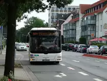 MAN Lions City am 14.07.14 auf der 661 in Neu-Isenburg