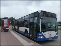 Mercedes Citaro I der Rostocker Stra�enbahn AG in Rostock am 25.06.2013