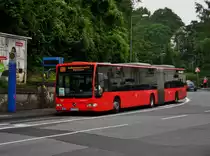 Mercedes-Benz O 530 II (Citaro Facelift) als SEV für die S8 Richtung S-Bahnhof Wuppertal-Oberbarmen am S-Bahnhof Wuppertal-Vohwinkel.(12.7.2014)
