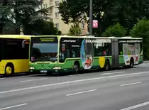 Mercedes-Benz O 530 I (Citaro) als SEV für die S8 Richtung S-Bahnhof Wuppertal-Oberbarmen an der Haltestelle Wuppertal-Elberfeld Historische Stadthalle.(12.7.2014)
