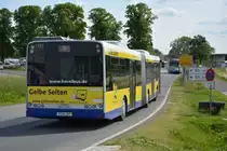 P-AV 197 aus Potsdam ist bei der ILA Sonderfahrt dabei. Aufgenommen am 25.05.2014.