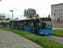 Mercedes-Benz O 530 I (Citaro) auf der Linie 32 nach Chemnitz-Rabenstein Tierpark an der Haltestelle Chemnitz-Zentrum Rosenhof.(4.8.2011)

