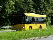 Solaris Urbino 8,9 als Vilbus der Stadtwerke Bad Vilbel am 16.07.14