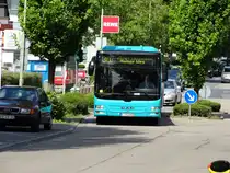 MAN Lions City G der VGF am 16.07.14 auf der Linie 30 in Bad Vilbel