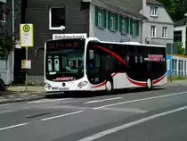 Mercedes-Benz O 530 III (Citaro 2. Generation) auf der Linie 743 nach S-Bahnhof Erkrath an der Haltestelle Mettmann Jubiläumsplatz.(12.7.2014)
