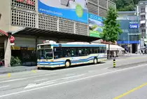 FART MB 405 N Nr. 44 beim Bahnhof Locarno, 17.07.2014.