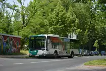 P-AV 910 am 10.06.2014 auf der Linie 696 unterwegs. 