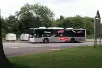 Wagen 37 der Völklinger Verkehrsbetriebe, MAN LC 323, aus dem Jahre 2012, hier am 18.07.2014 auf der Linie 185.