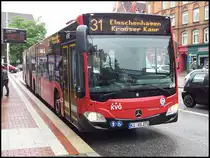 Mercedes Citaro III der KVG in Kiel am 27.06.2013