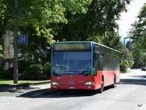 VB Biel - Mercedes Citaro  Nr.127  BE 560127 unterwegs auf der Linie 5 in der Stadt Biel am 18.07.2014