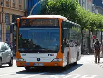 RNV Mercedes Benz Citaro C1 Facelift am 25.07.14 in Heidelberg Bismarckplatz